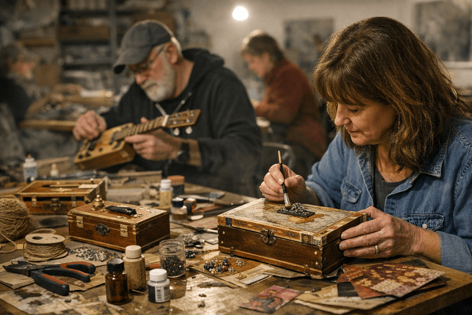 Jamestown Arts Center Offers Jan. 28 Upcycled Cigar Box Craft Workshop