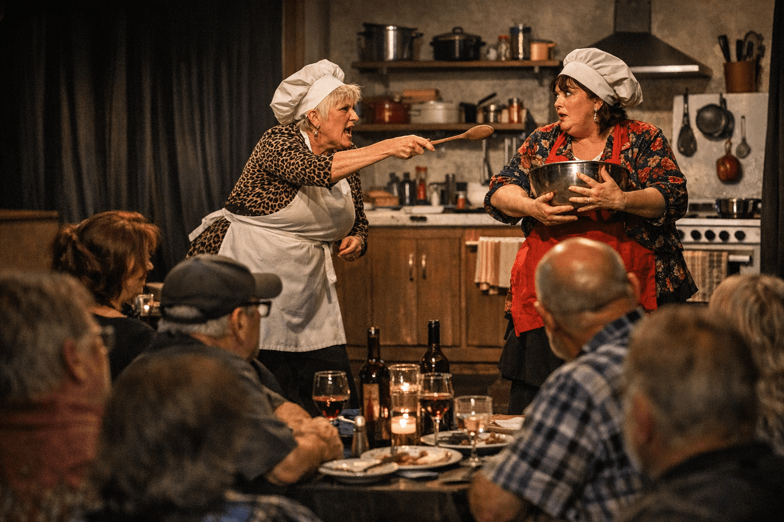 Jamestown Dinner-Theater Comedy The Kitchen Witches Draws Sold-Out Friday Crowd
