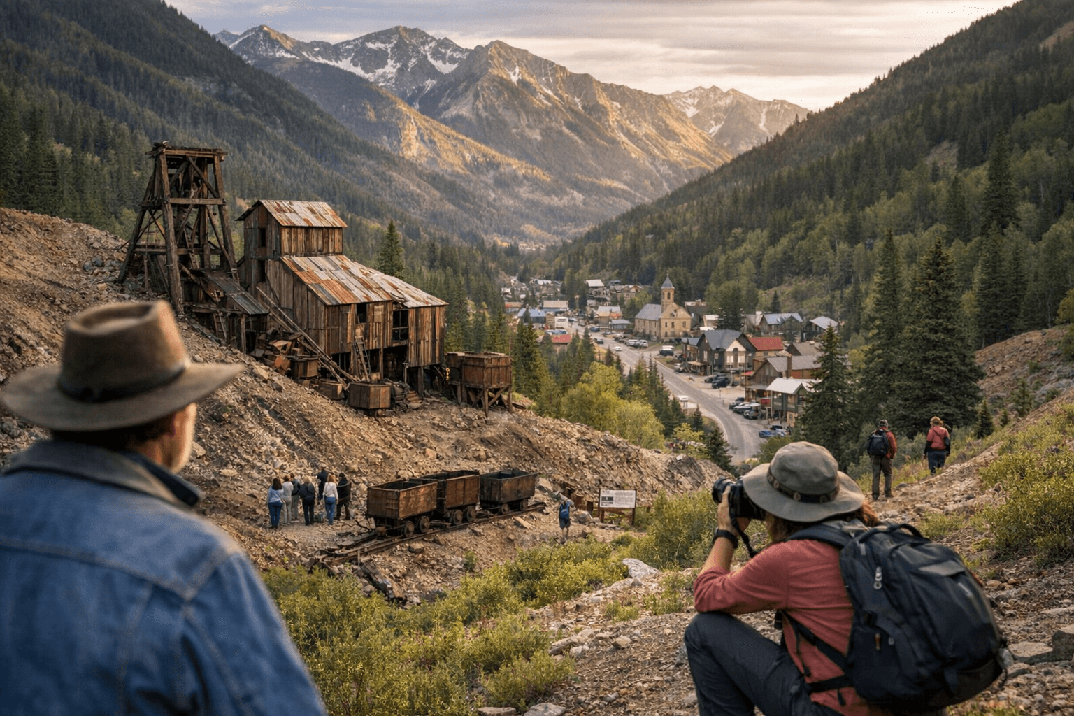 Historic Rico Mining Town Draws Heritage Tourists and Outdoor Recreation Visitors