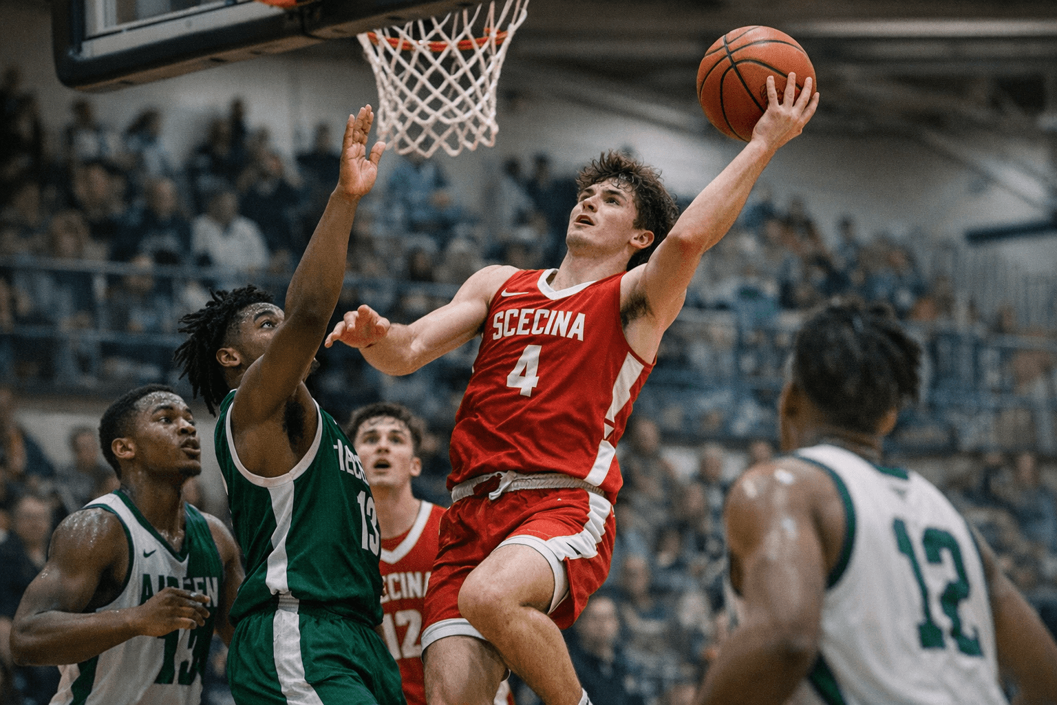 Scecina Edges Arsenal Tech 61-55, Moves to 10-4 and 3-0