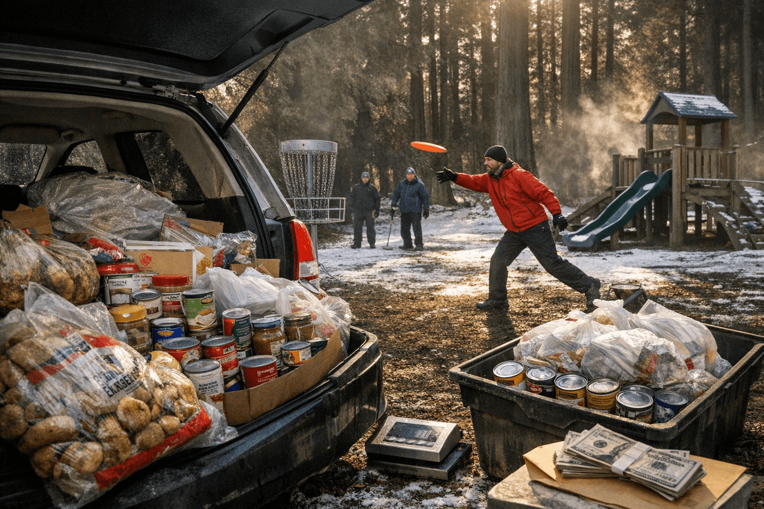 Ice Bowl Raises $12,000, 661 Pounds; $8,000 for Food, $4,000 for Playground