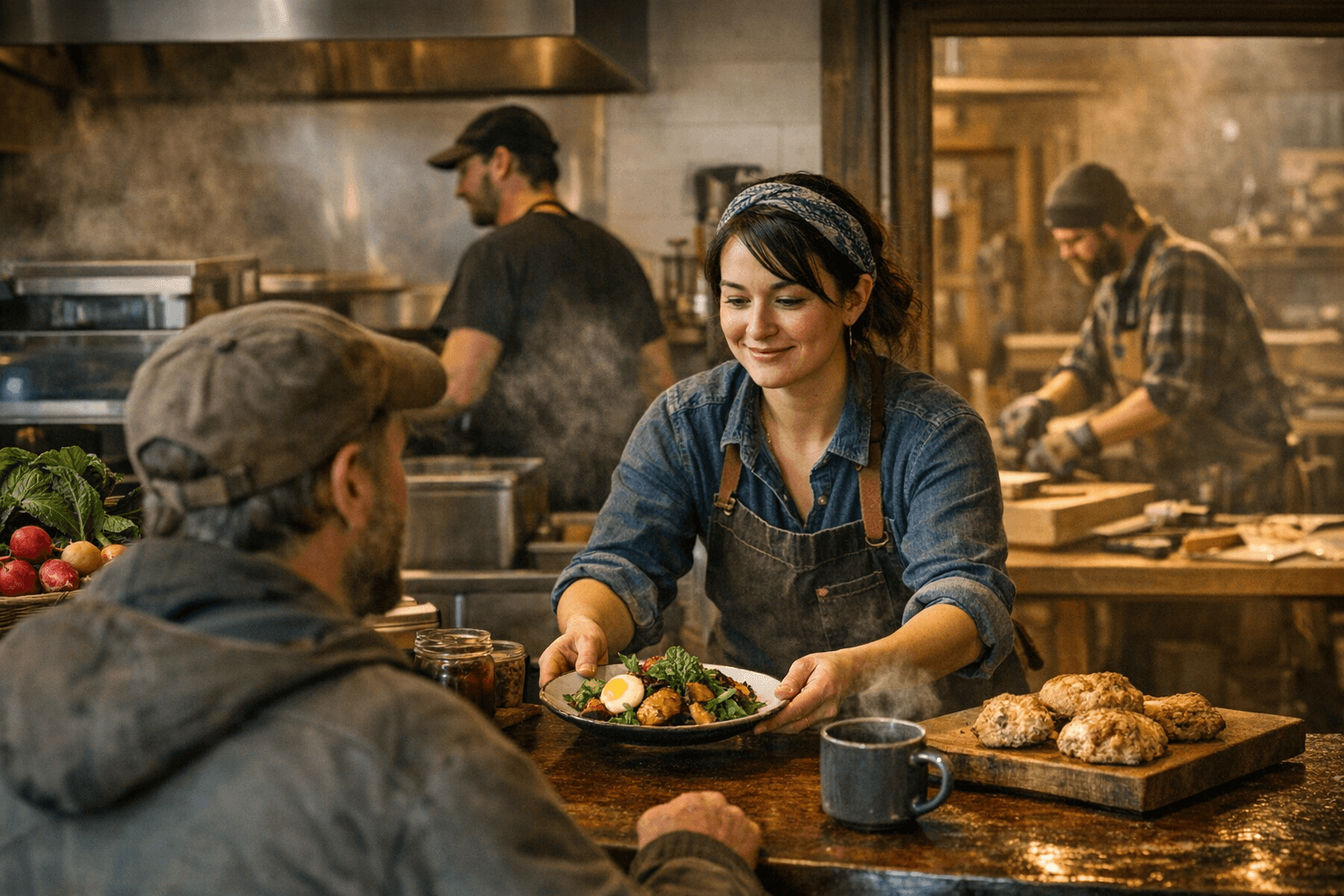 J Café on Whitethorn Campus Blends Local Ingredients, Maker Community