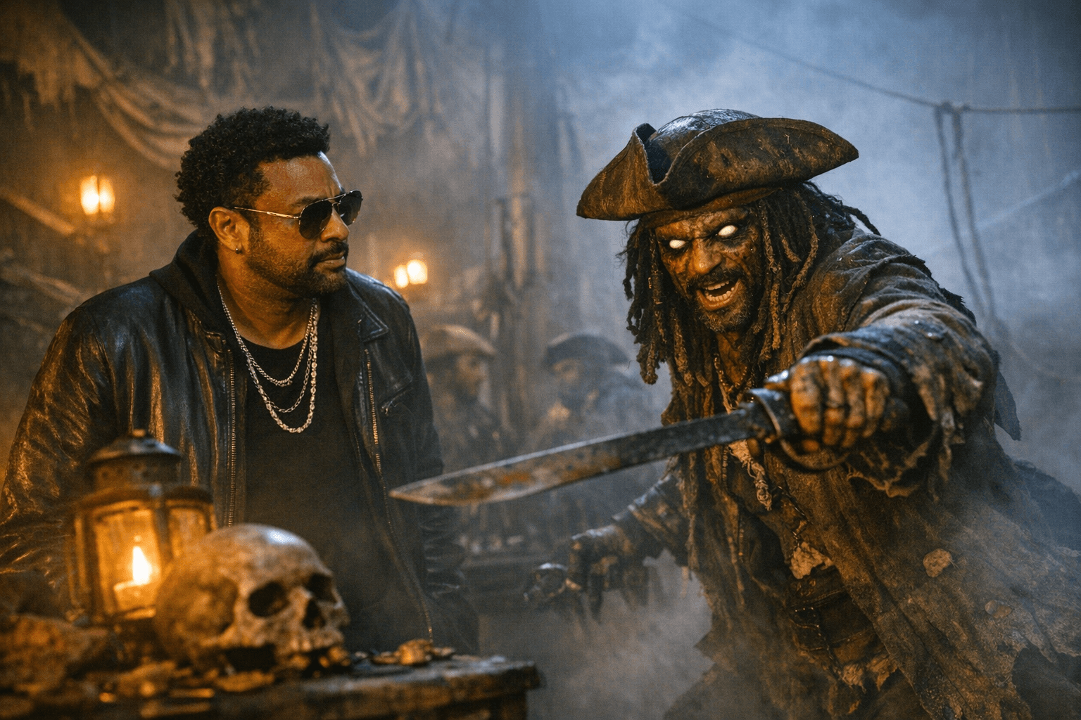 Shaggy Inspires Supernatural Pirate Graphic Novel The Port by Rodney Barnes