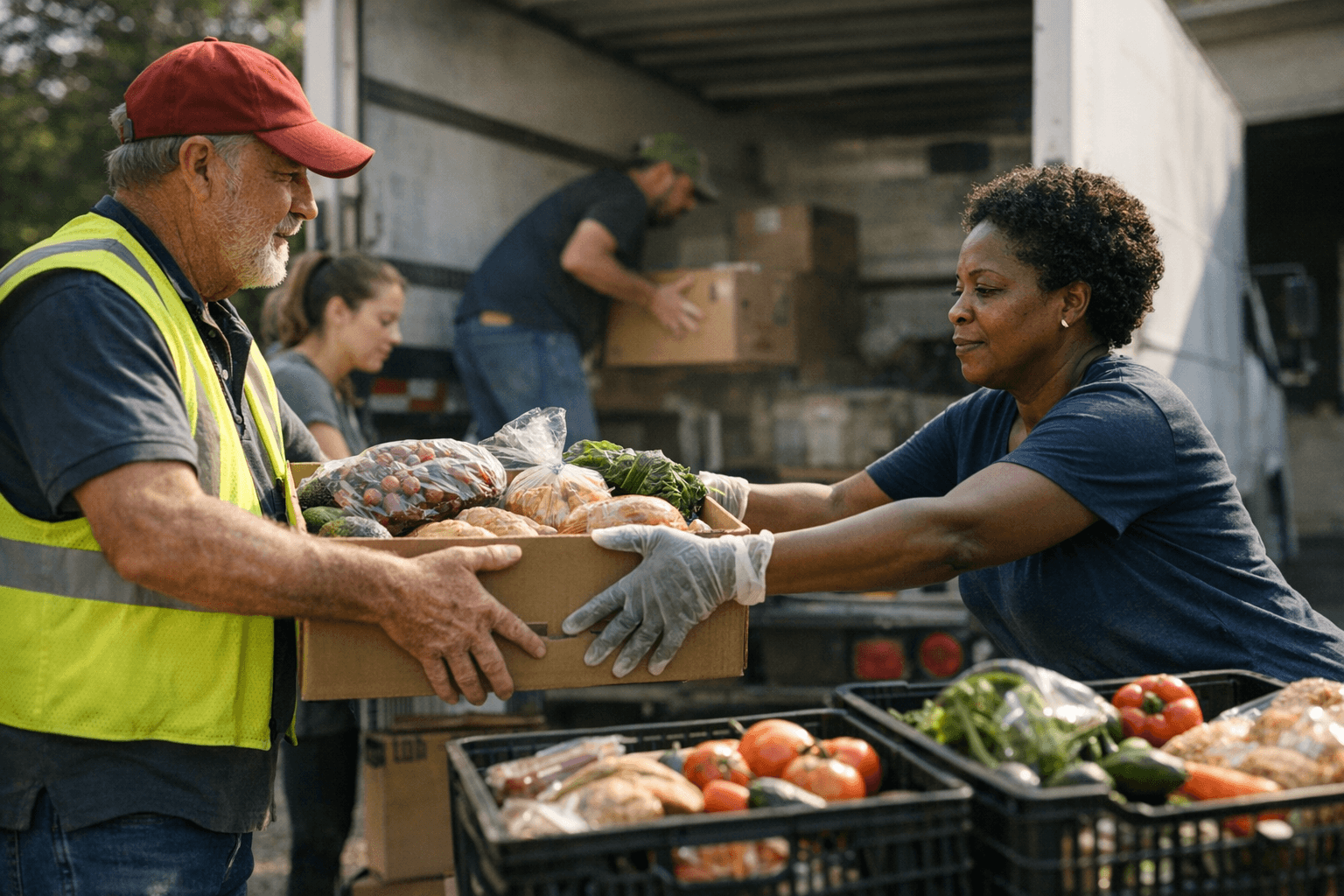 A Simple Gesture Details Guilford County Food Rescue, Volunteer Roles, School SHARE