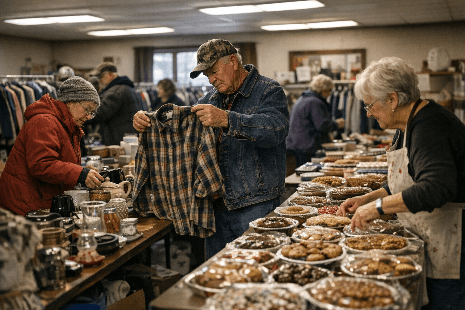 Bemidji Senior Center Hosts Fundraising Rummage, Bake Sale Jan. 30-31