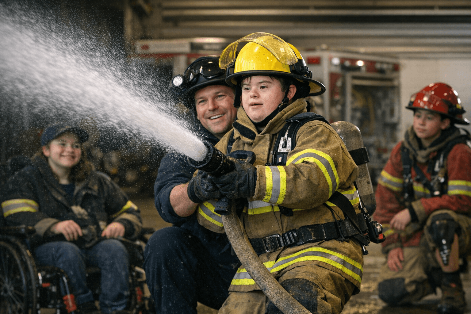 Inclusive Fire Brigade Launches in Bemidji to Train Youth with Disabilities