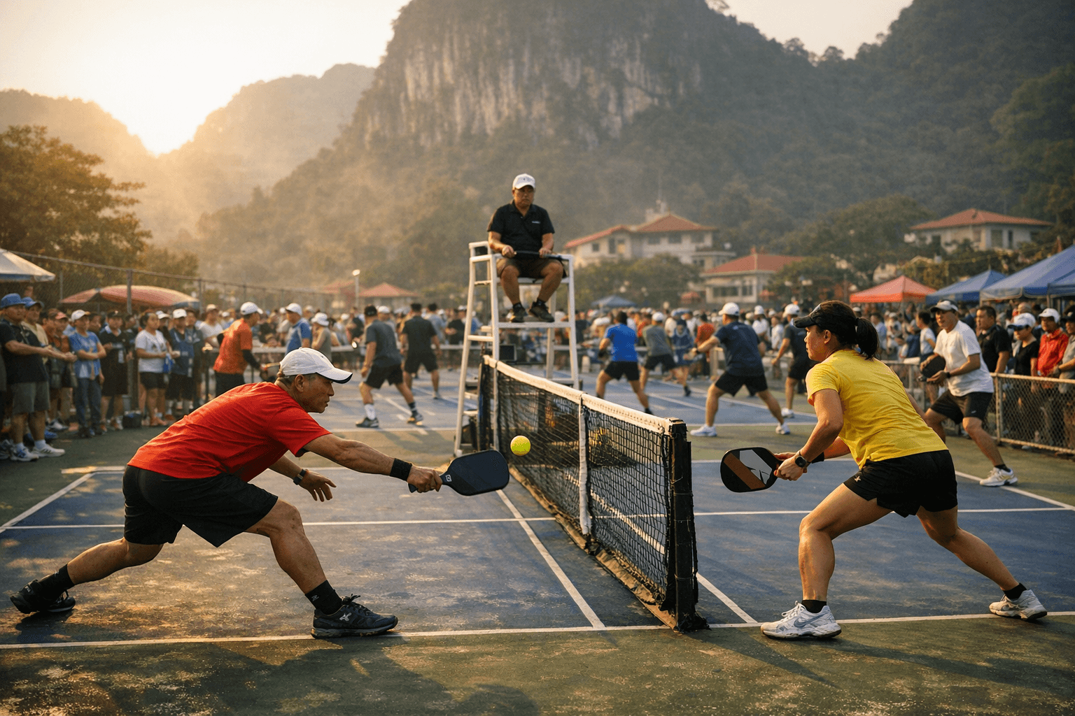 Uông Bí Hosts Giải Pickleball Chào Xuân 2026 with Nearly 170 Players