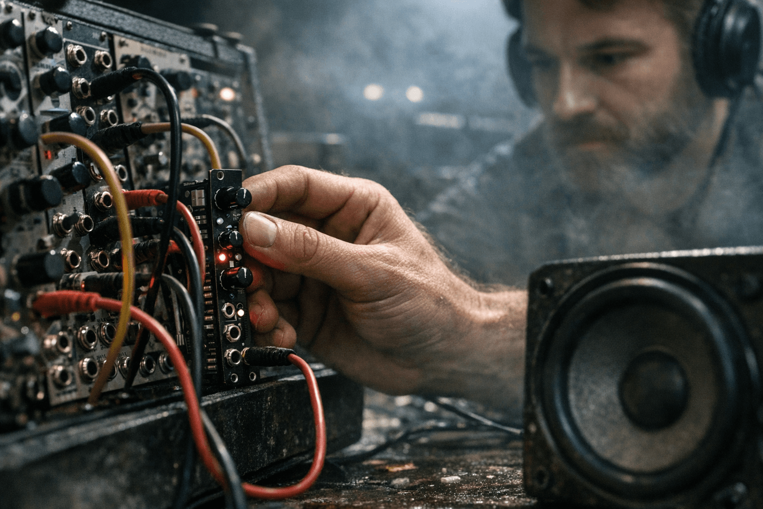 Modulaire Maritime Phosgène: 2HP Wavetable/FM Oscillator Delivers Industrial Low-End