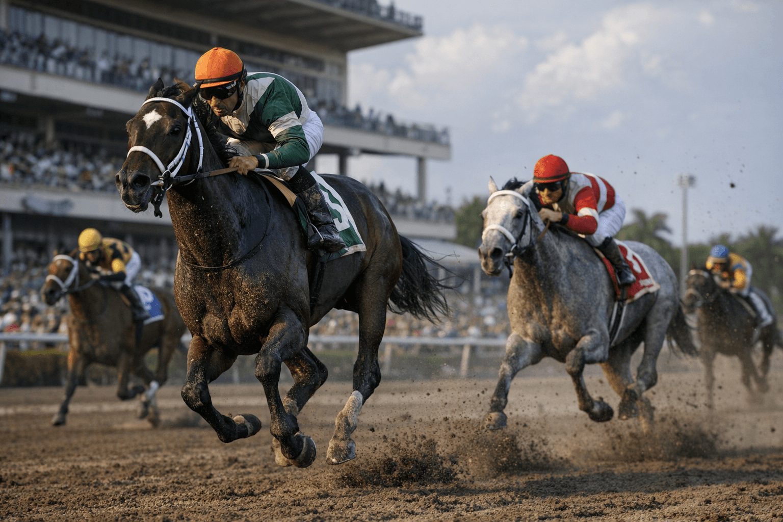 Layabout Upsets William L. McKnight Stakes, 50/1 Padiddle Finishes Second