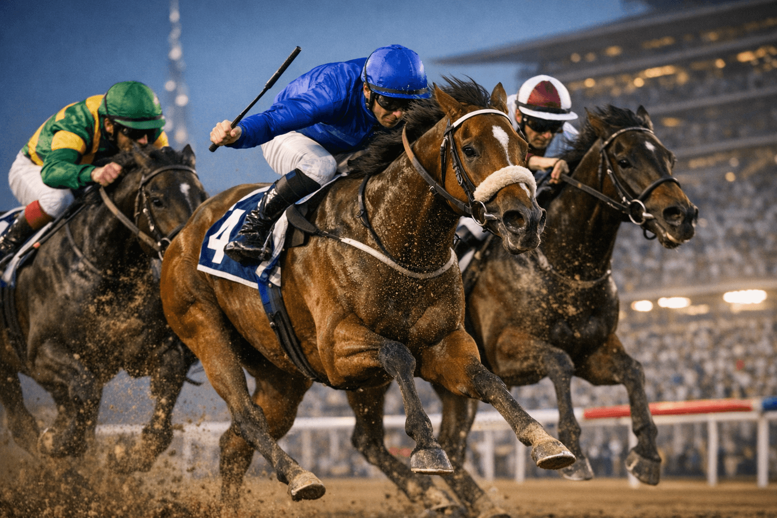 Dubai Beach Edges Three-Way Finish for Saeed bin Suroor's Sixth Cape Verdi