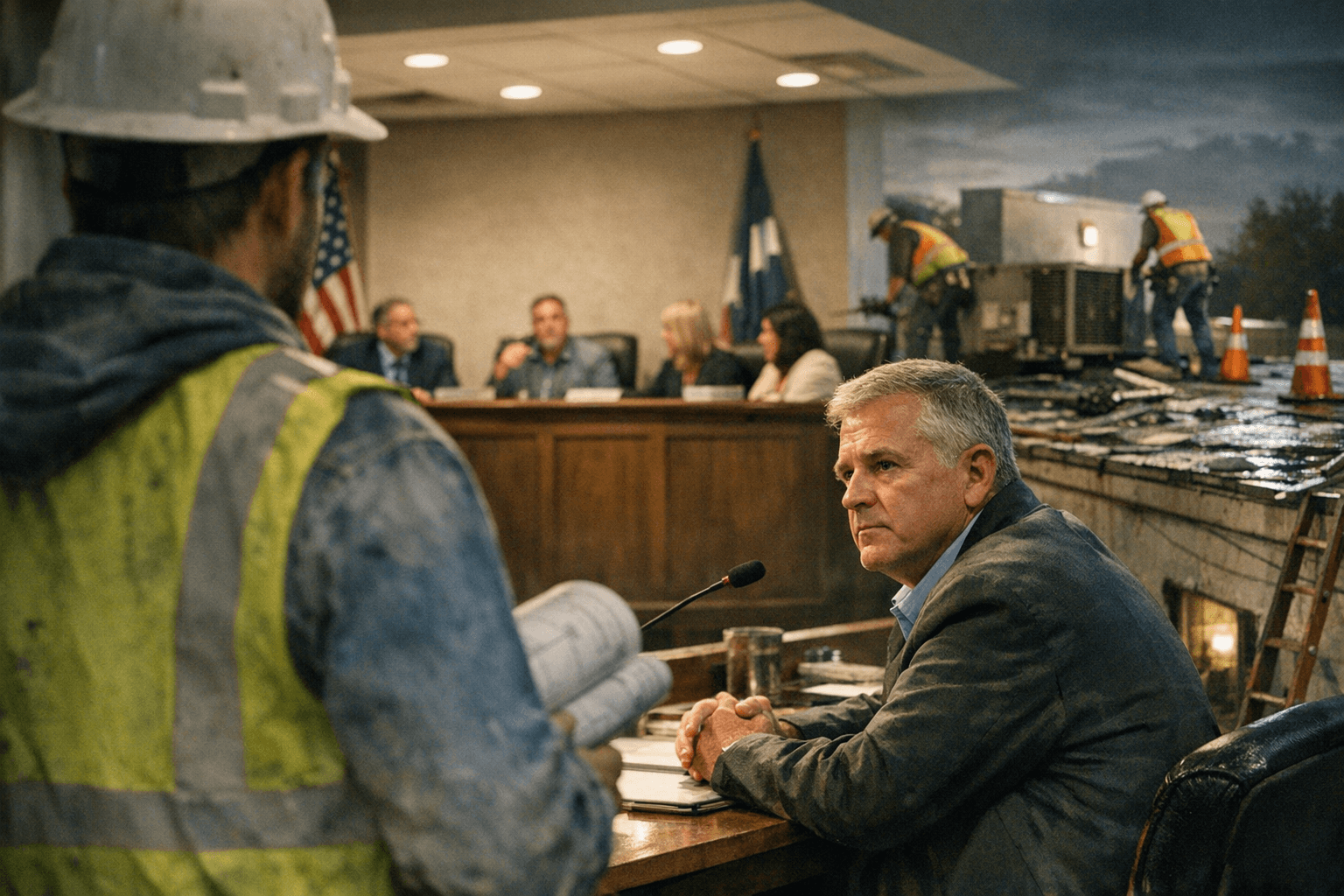 Farmersville Council Approves Funding for Building Repairs, Names Interim City Manager