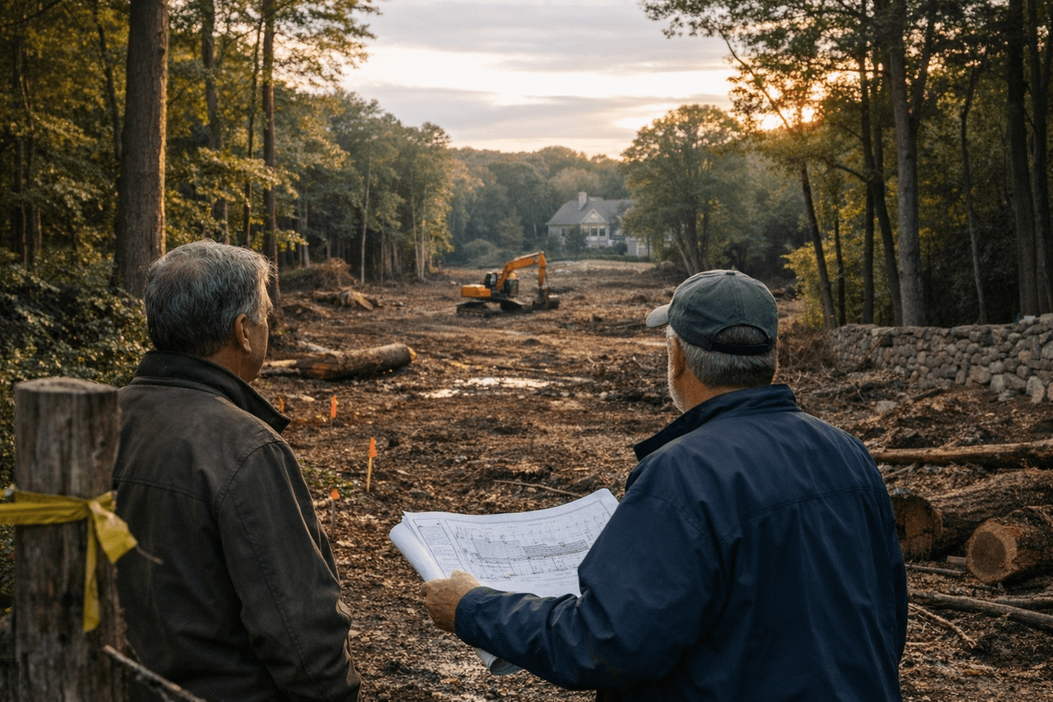 Plans Filed for Seven-Lot Luxury Subdivision at 4290 Post Road