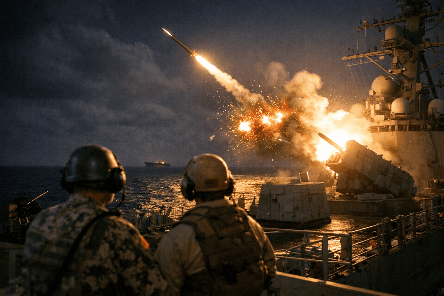 U.S. destroys two Houthi missiles targeting Red Sea shipping