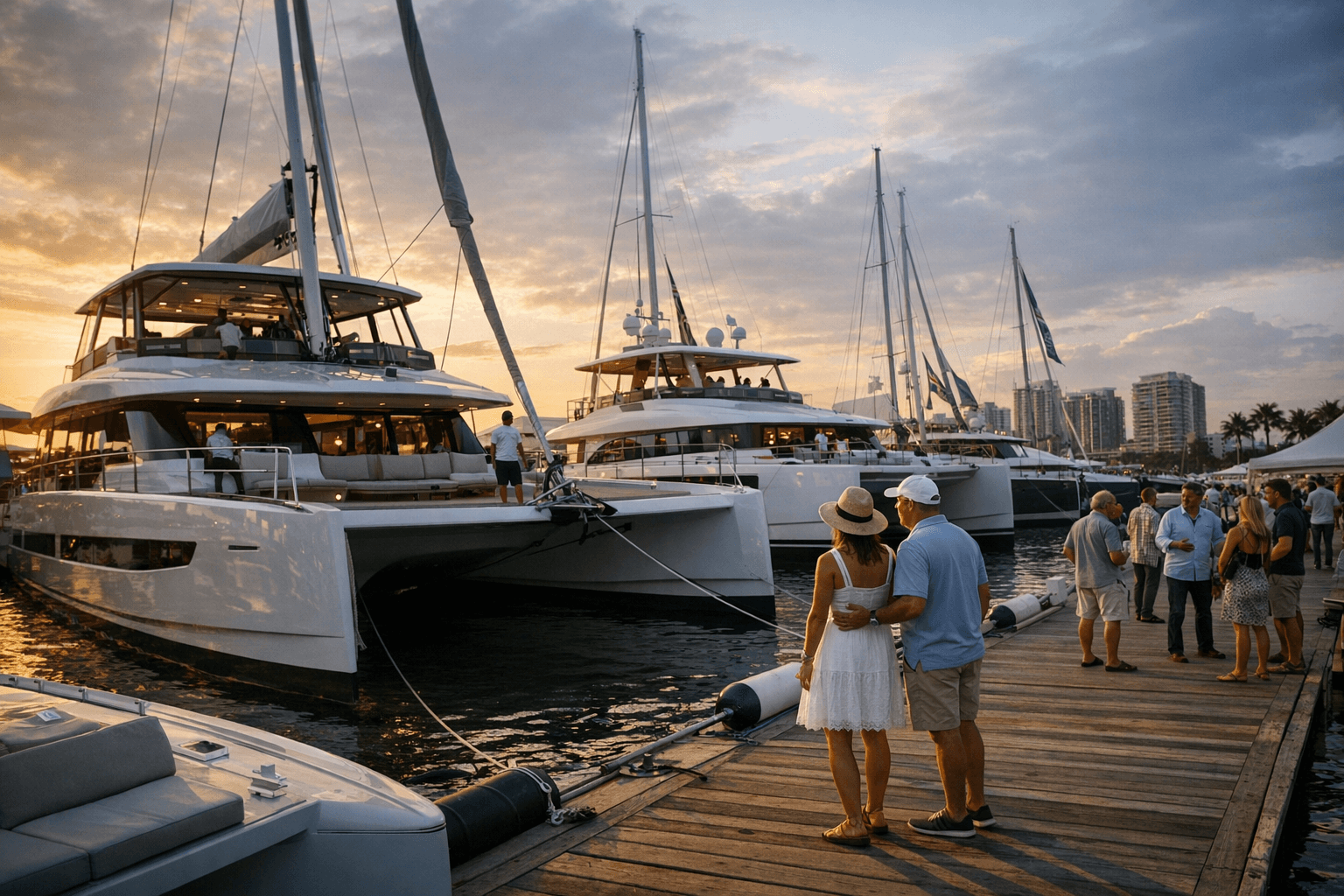 Palm Beach Boat Show Draws More Luxury Catamarans, Expands North American Reach