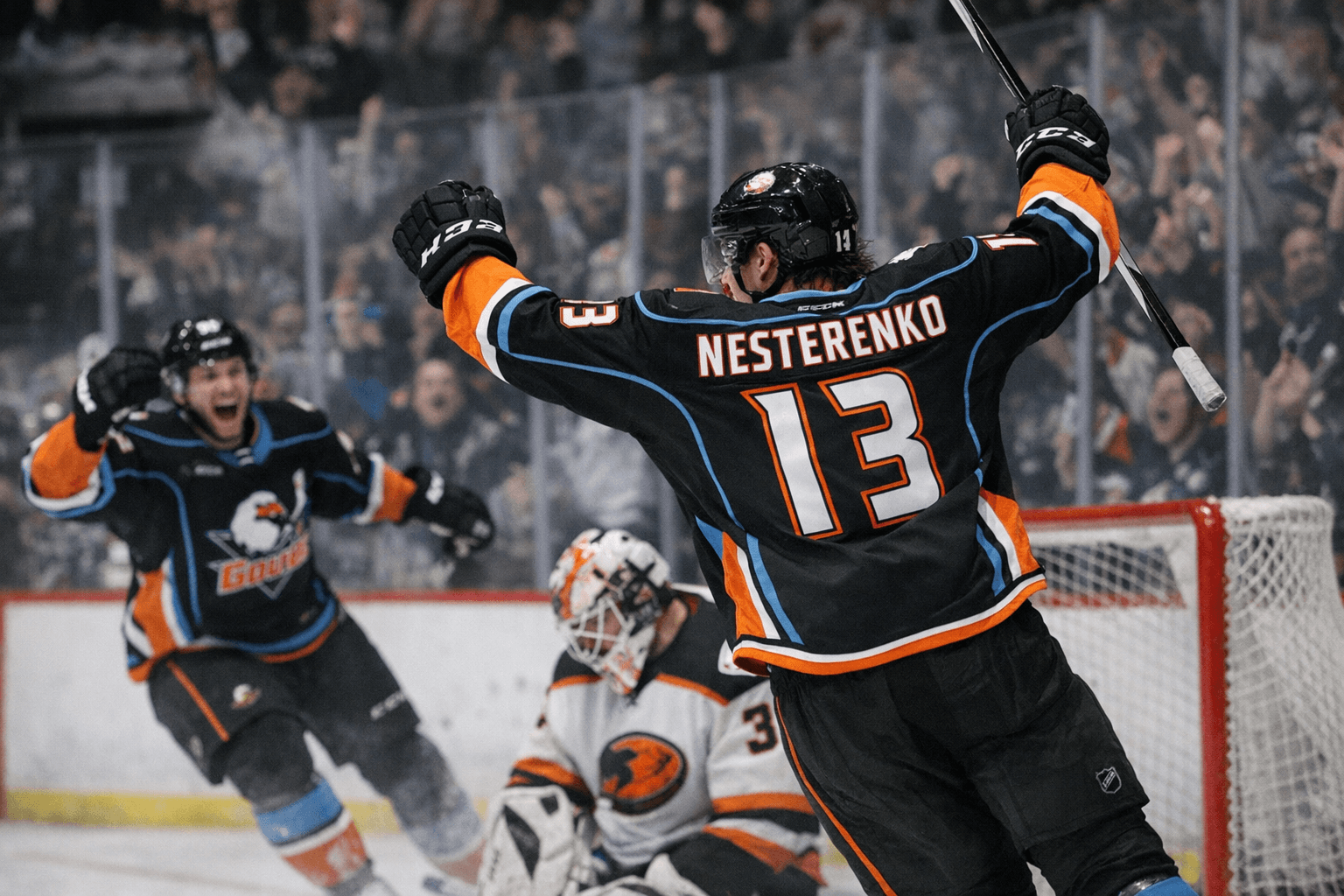 San Diego Gulls Rally: Bailey's Power-Play Ties It, Nesterenko Scores OT