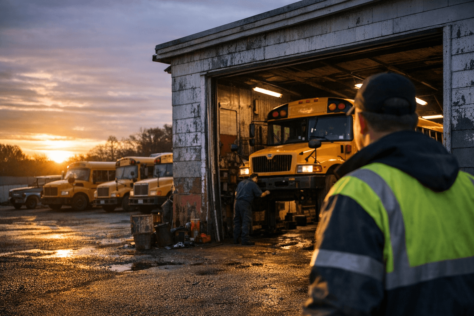 Brunswick School Department Moves Forward on New 6,600-Square-Foot Bus Garage