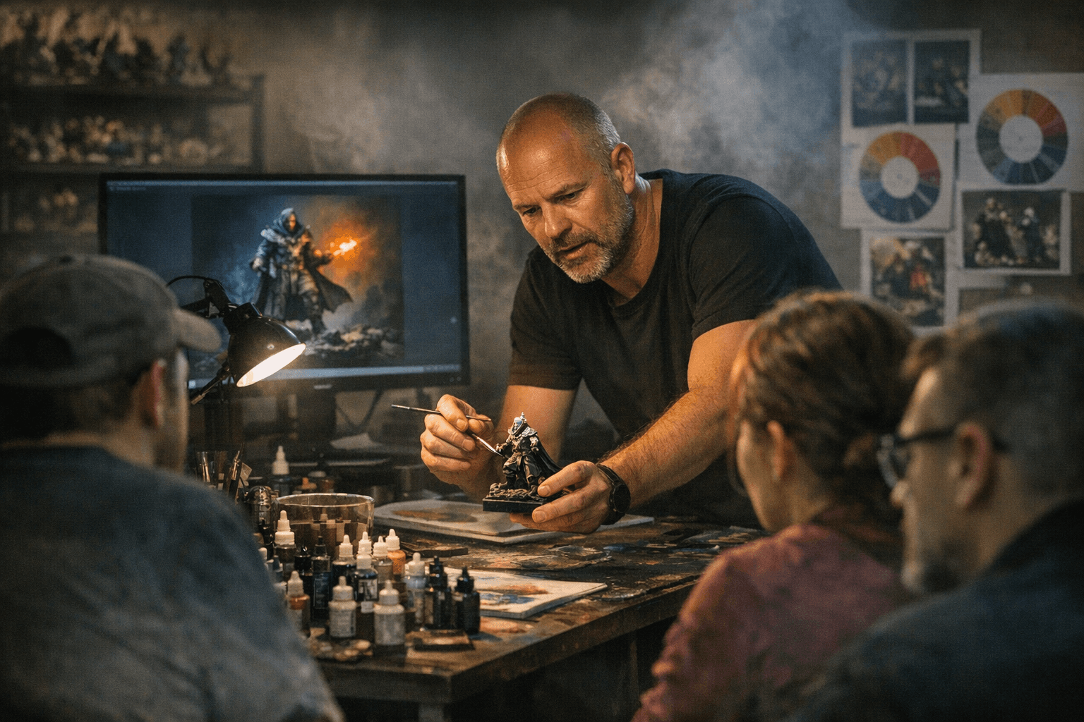 Robert Karlsson Weekend Masterclass on Lighting, Focal Points and Colour Harmony