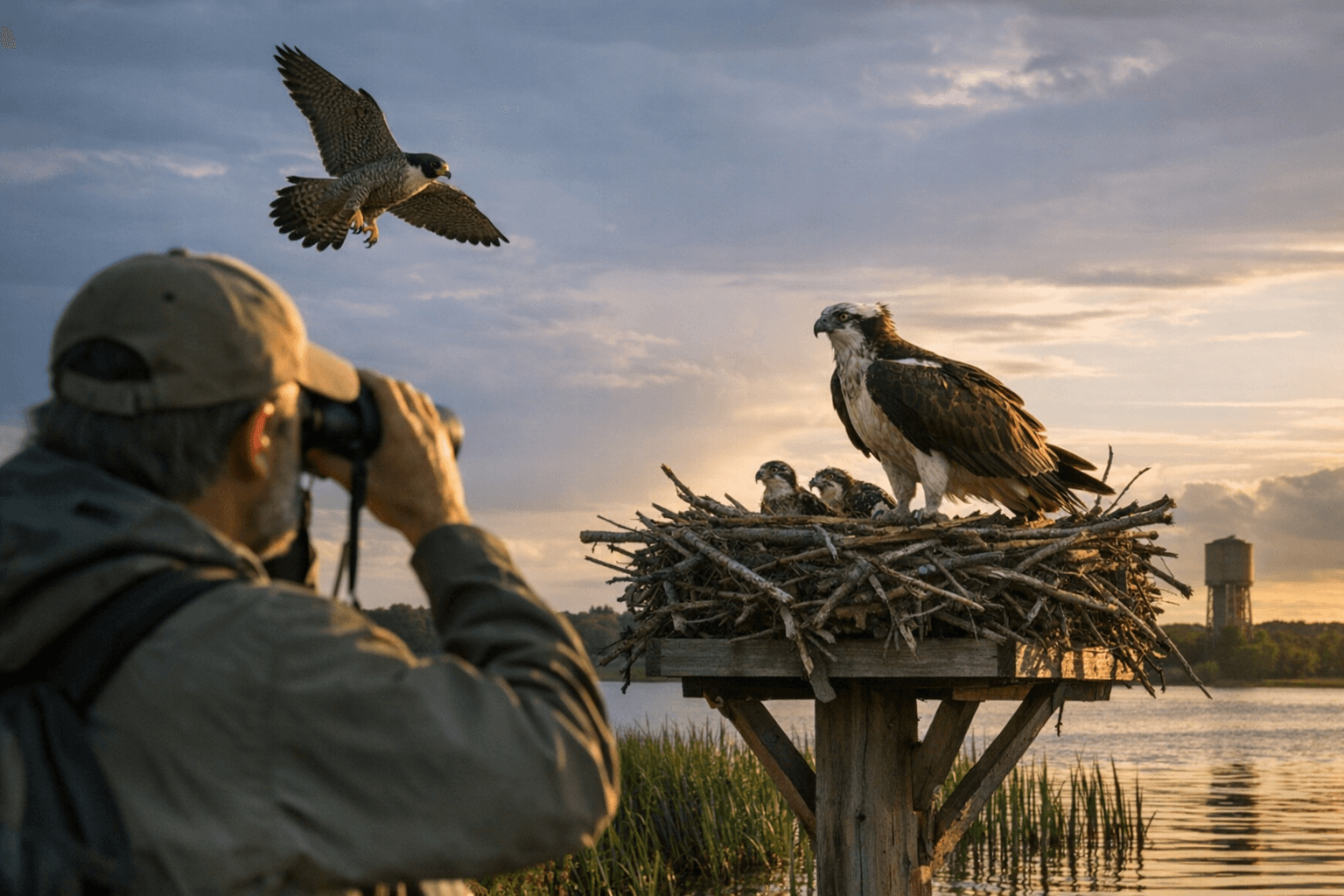 DNR: Ospreys and Peregrine Falcons Recovering, Sightings Up in Buena Vista County
