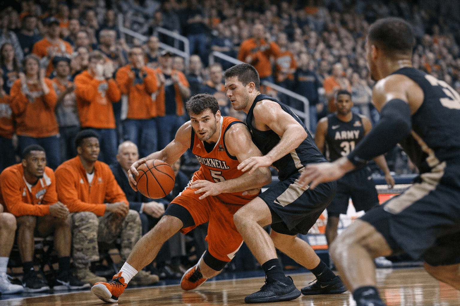 Bucknell Hosts Army at Sojka Pavilion; Home Win Streak and Slump Collide