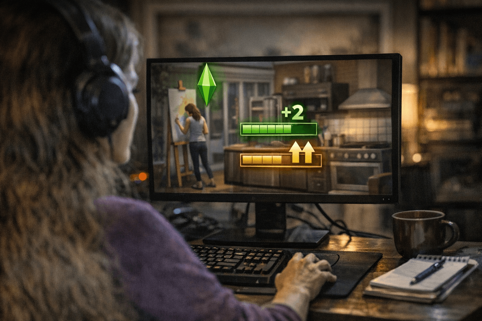 BosseladyTV Updates Better Lot Traits Mods for Compatibility, Double Skill Gains