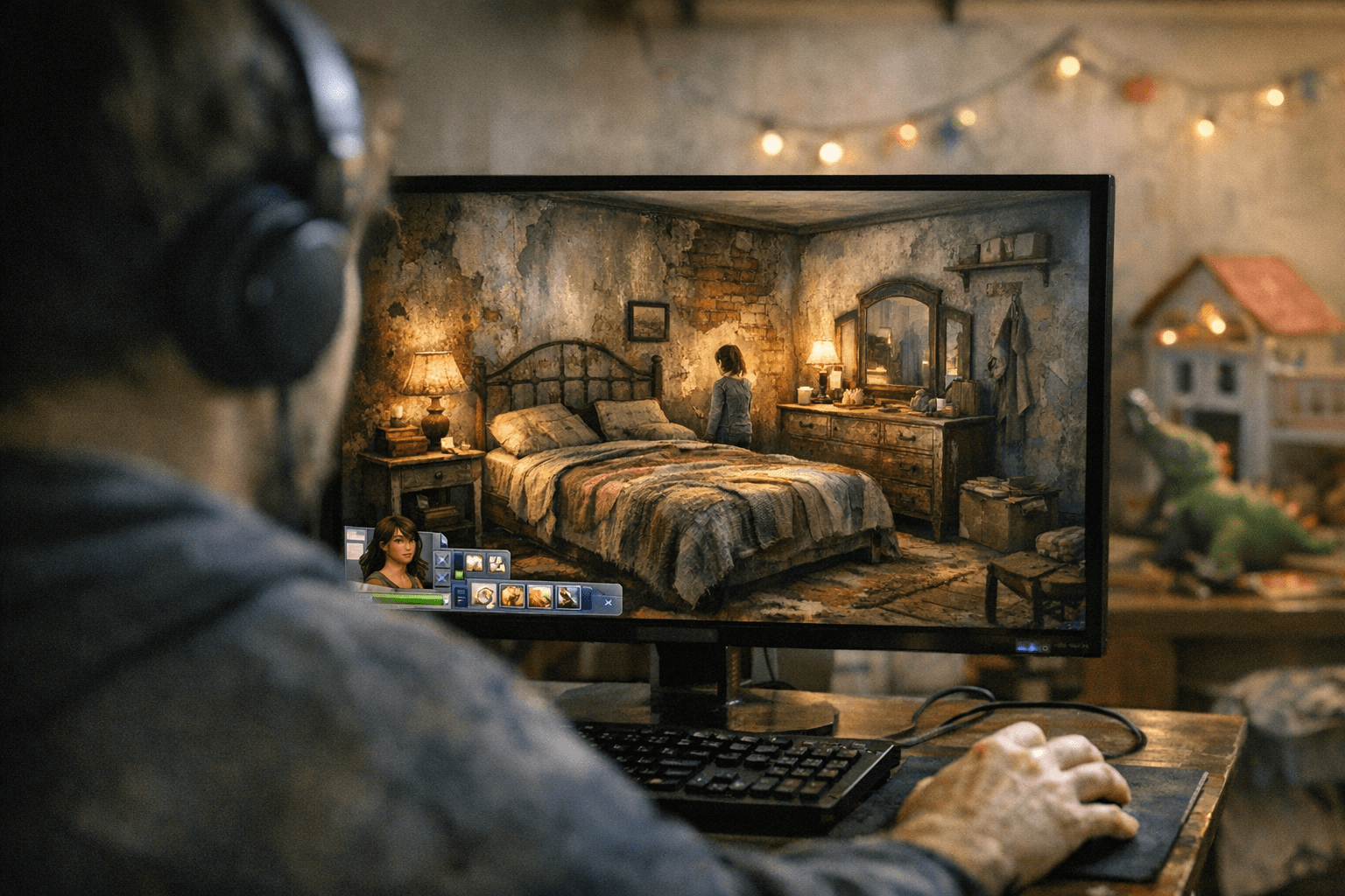 Sims Creators Upload Realistic Shabby Bedroom and Kids Rooms to CurseForge