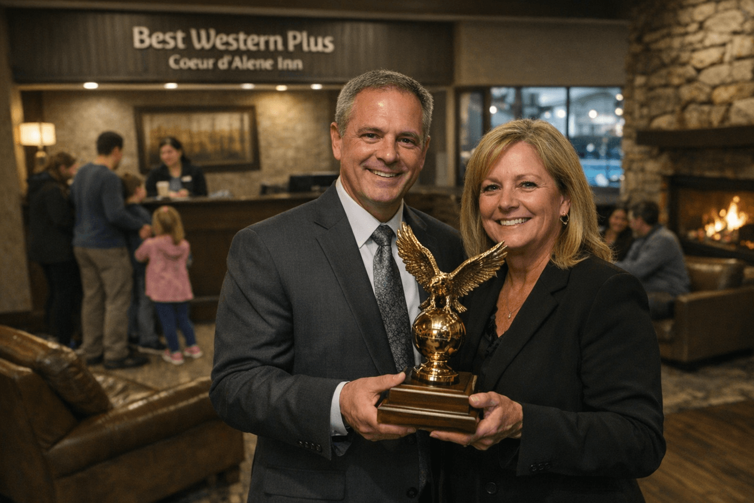 Best Western Plus Coeur d’Alene Inn Wins Brand’s Top M.K. Guertin Award