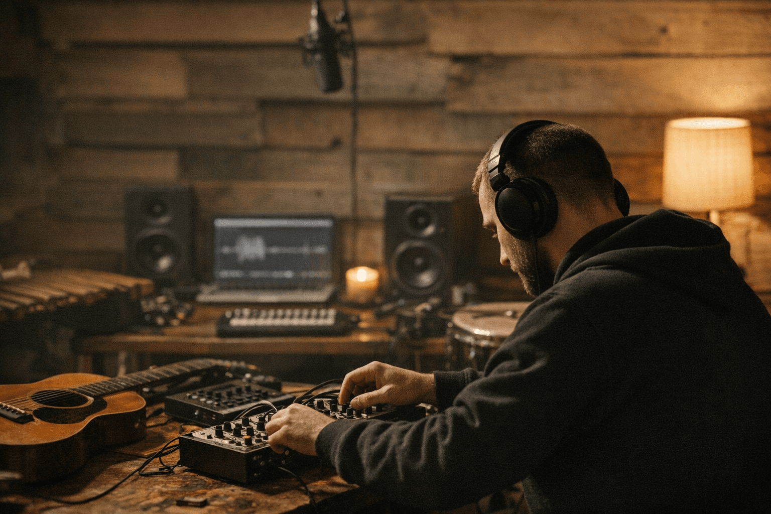 Filip Czaja's Music for Wooden Rooms offers spare textures for minimal techno