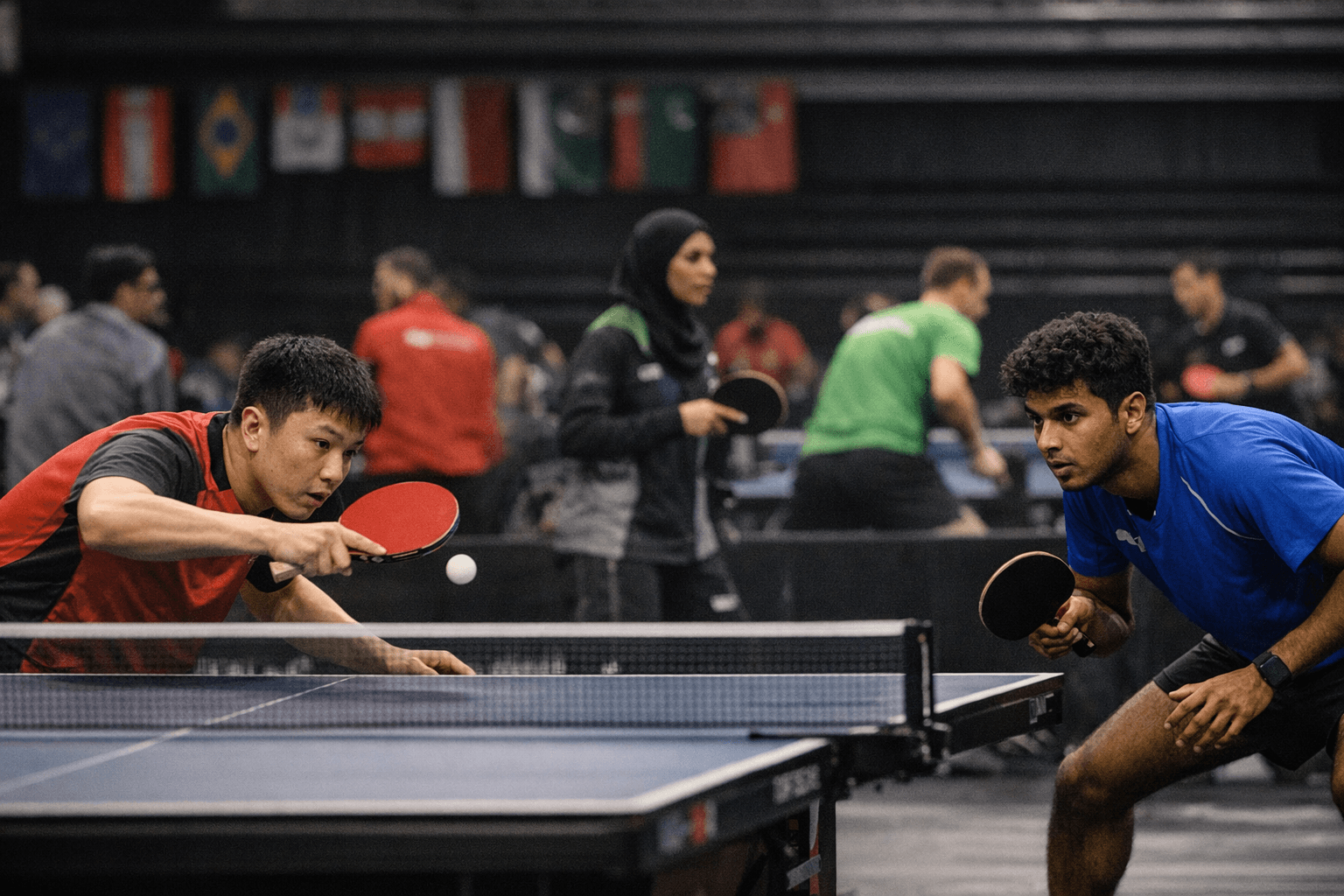 Preliminary Rounds Underway at WTT Contender Muscat With Nearly 200 Players