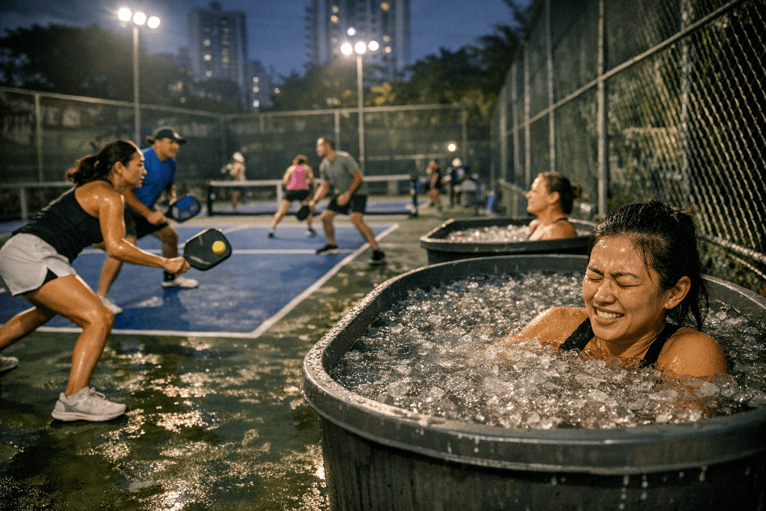 Thảo Điền Round-Robin Pickleball Night for Mixed DUPR 2.0–2.5 with Ice-Bath