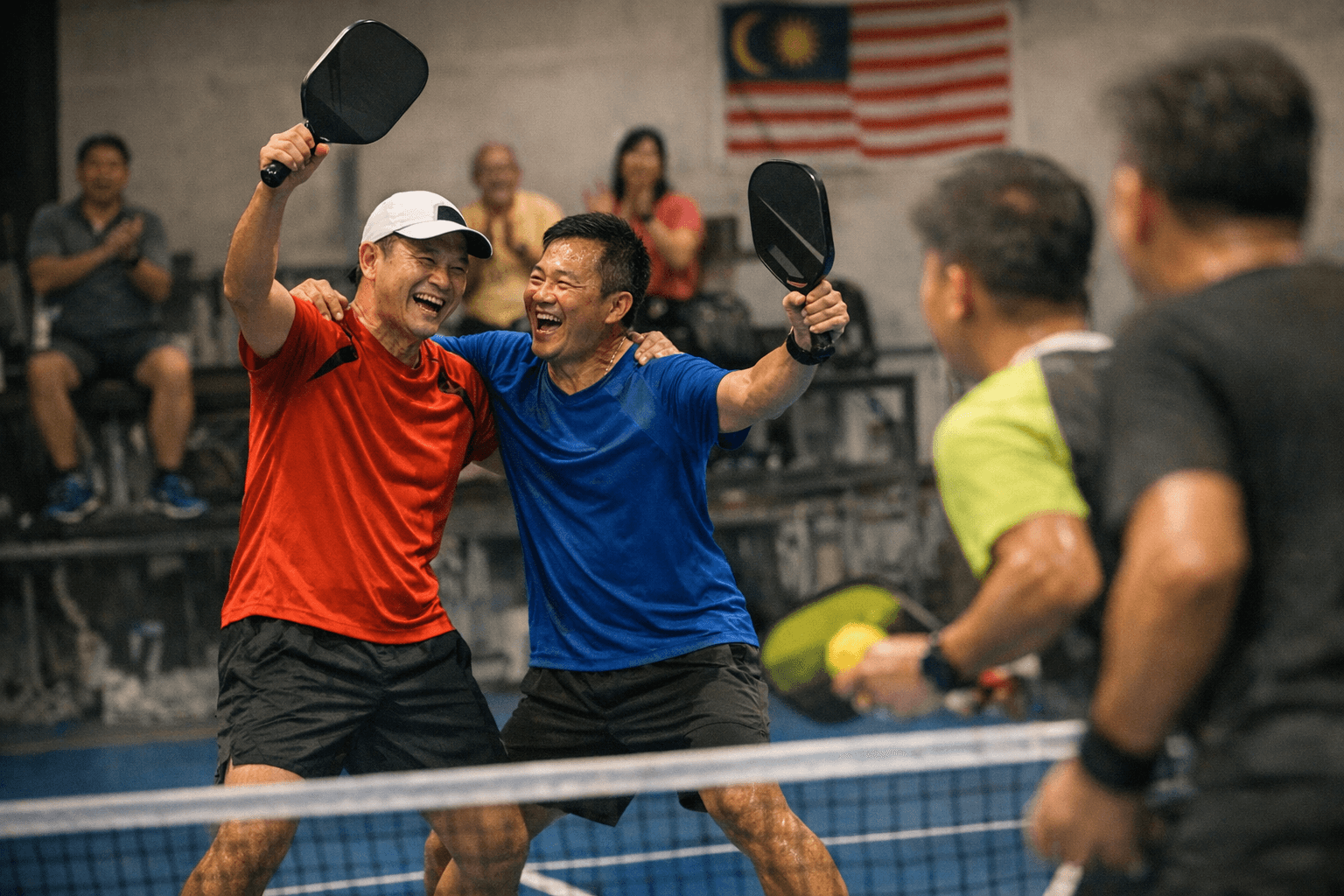 Ling, Goh win Sibu Pickleball Fun Tournament as chairman urges planning