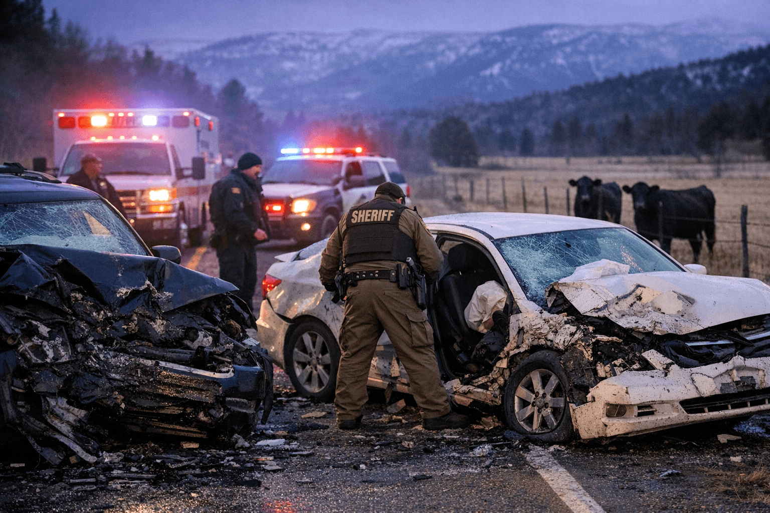 Dolores County Sheriff’s Blotter: Head-on Crash, Thefts, Arrests, Livestock Calls