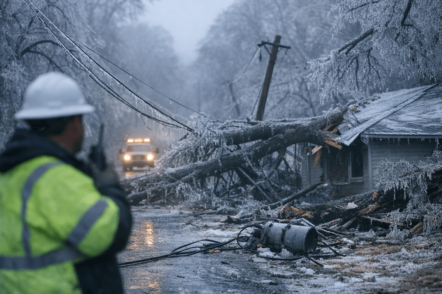 Perry County Braces for Ice Accumulation, Catastrophic Damage Possible