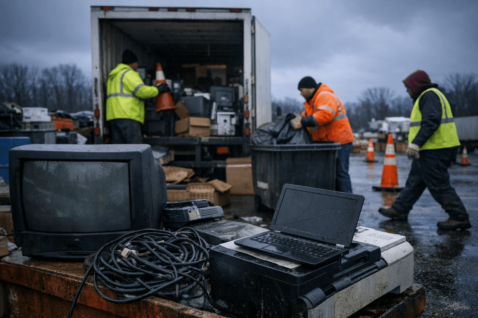 Prince George's County Cancels Jan. 20 E-Waste/HHW Collection, Reschedules