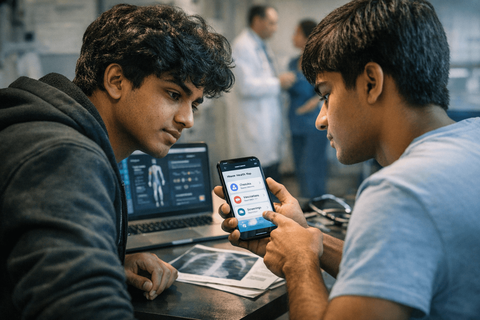 Forsyth County sophomores launch Aivon AI medical app for preventive care