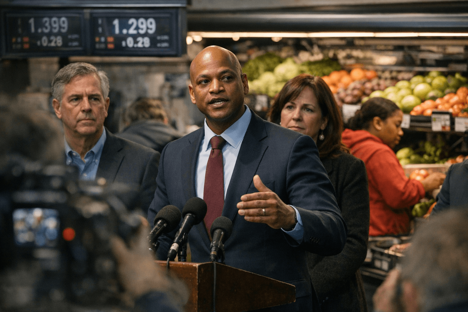 Wes Moore, Leaders Push Bill Banning Dynamic Pricing In Maryland Grocery Stores