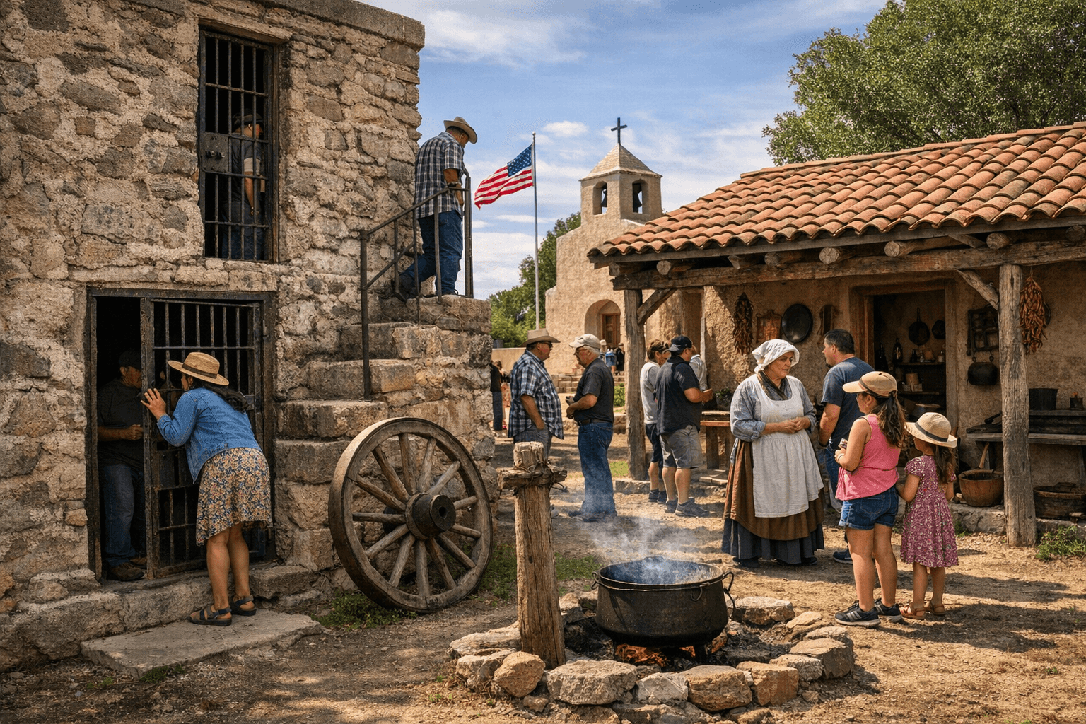 Tomé Plaza Welcomes Visitors to Historic Jail and Casita Sundays