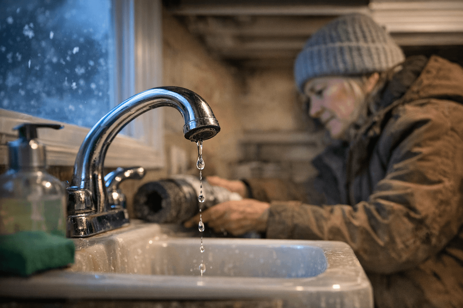 Valencia County Urges Residents to Leave Faucets Dripping Ahead of Storm