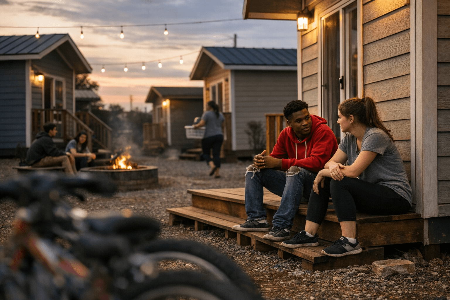 Pivot's tiny-home campus offers housing and life skills for former foster youth