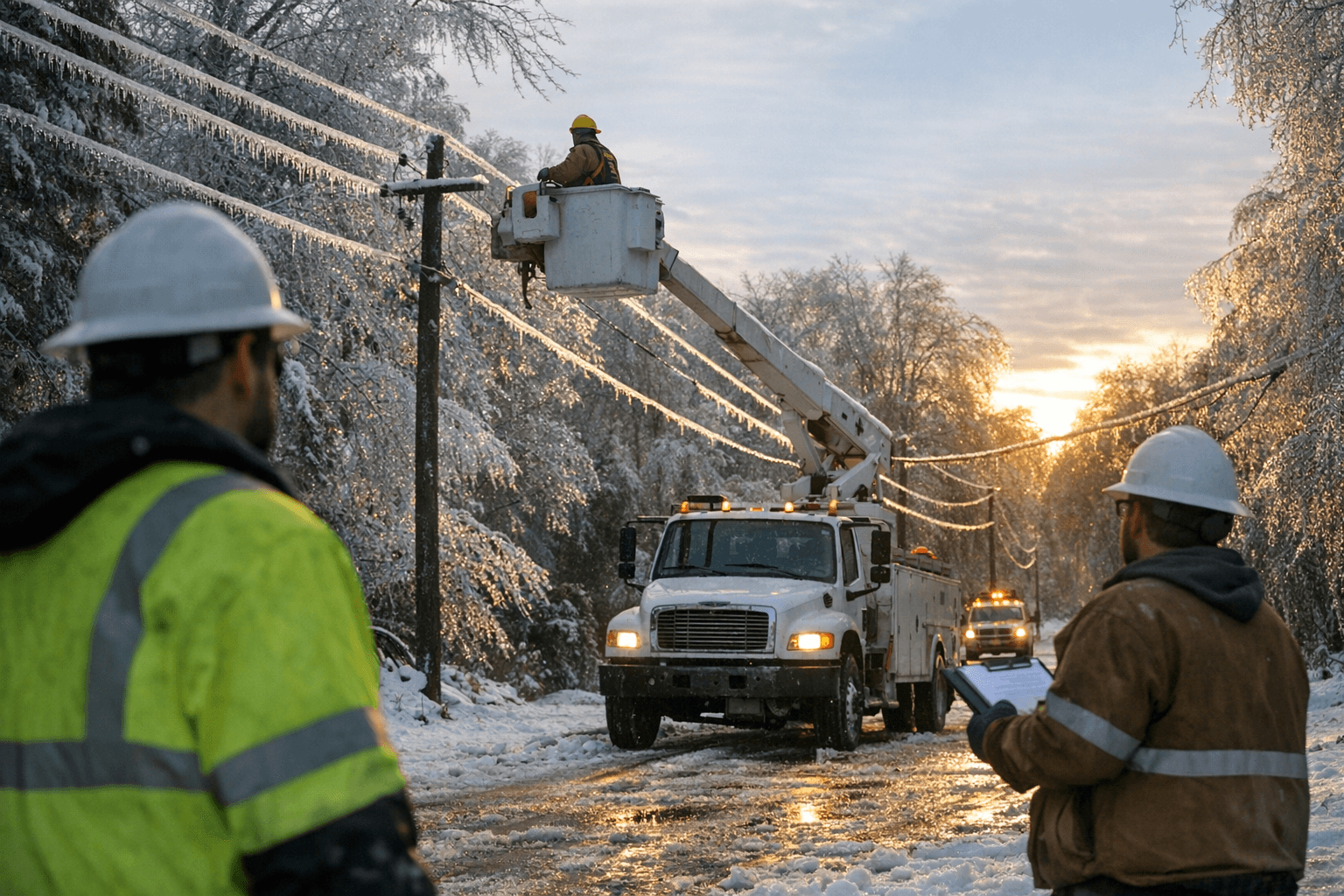CSRA Utilities Report Virtually No Outages After Weekend Ice and Snow