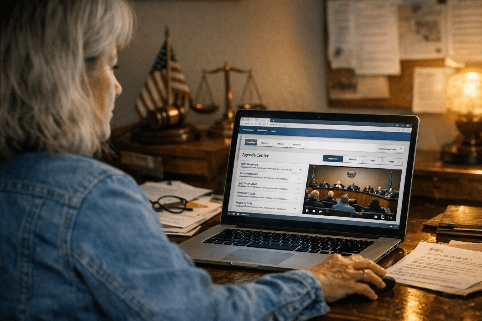 Nye County Maintains Agenda Center for Board and Town Meeting Materials