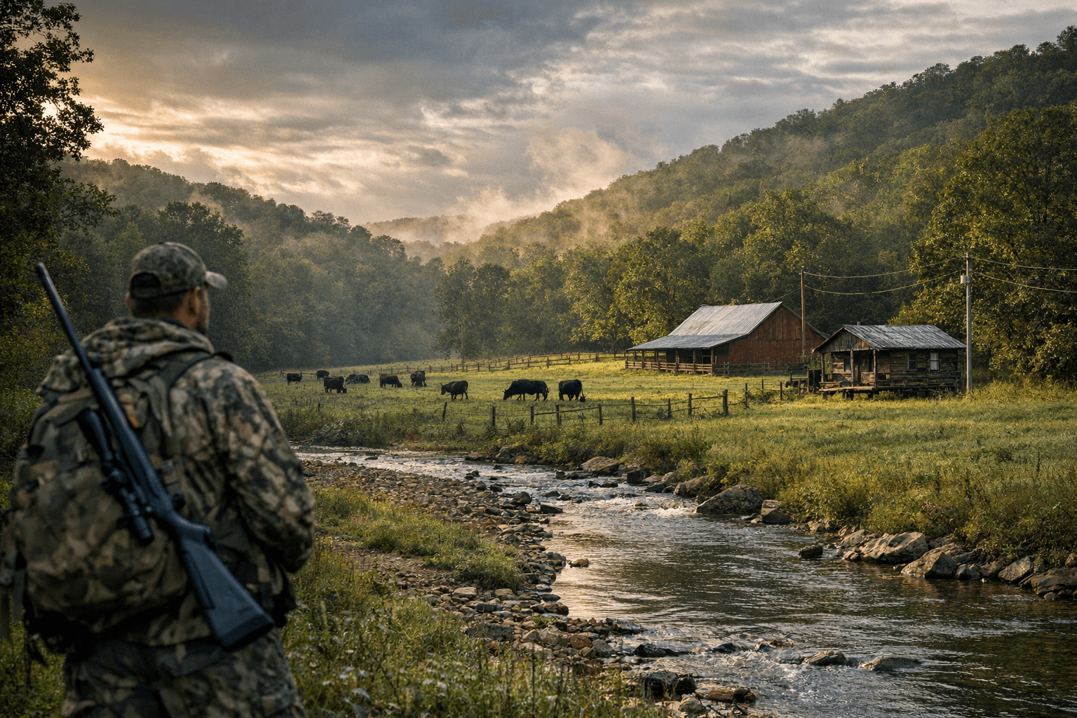 190-Acre Sturgeon Creek Hunting Tract with Timber, Pasture Listed $529,000