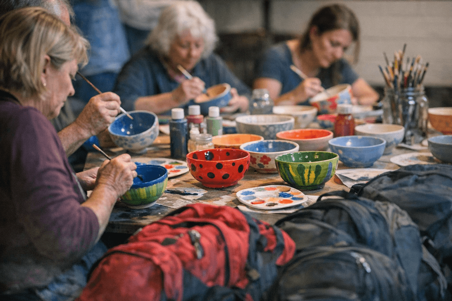 Third Avenue, Hands to Art Seek Bowl Painters to Fund Backpack Program