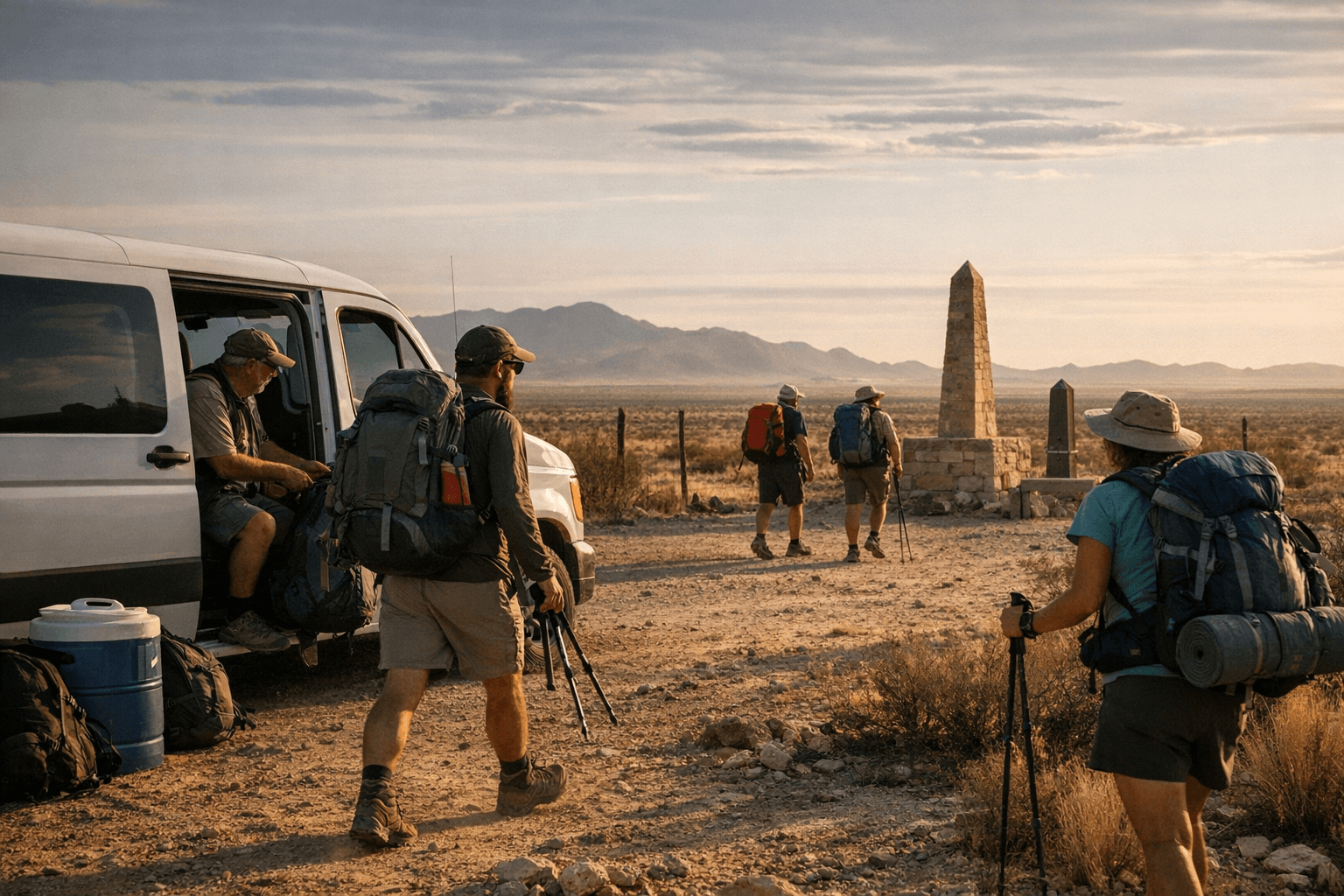 Lordsburg Gateway, CDTC Shuttle Connects Hikers to Remote Crazy Cook Terminus