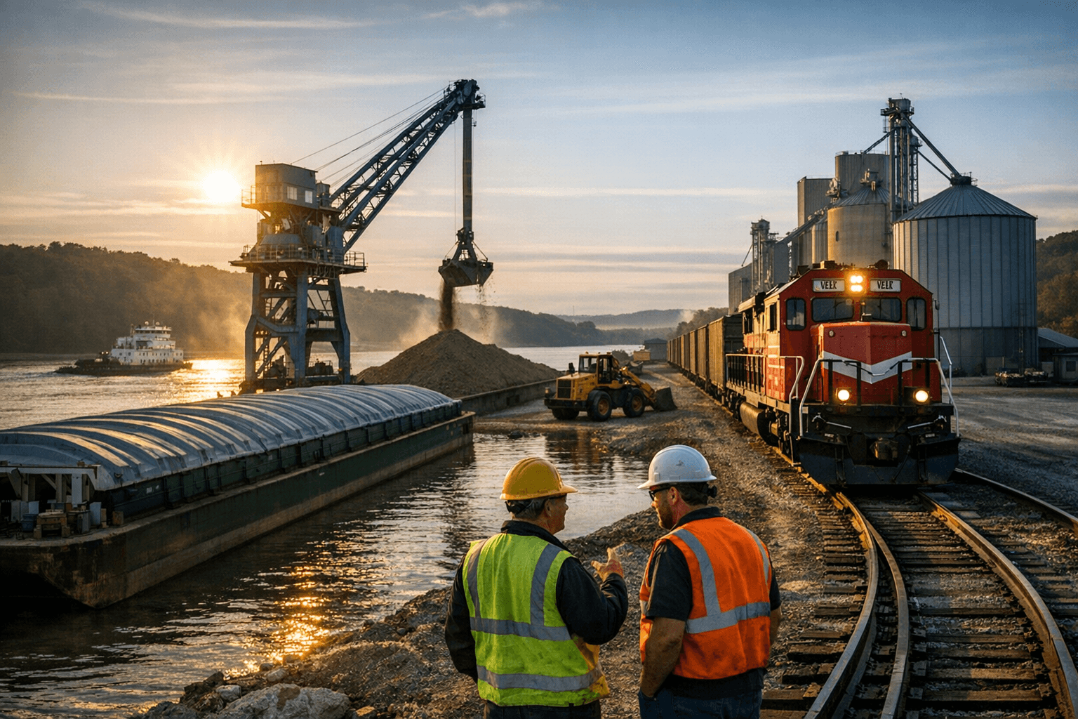 Tell City River-Rail Terminal Anchors Perry County Jobs and Industry Growth