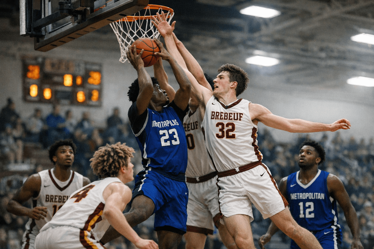 Brebeuf Jesuit posts decisive 69-48 victory over Indianapolis Metropolitan
