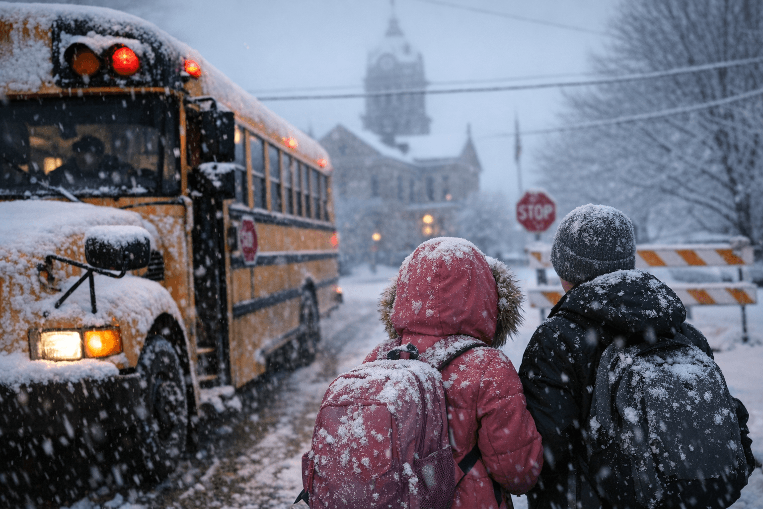 Winter Weather Prompts Monday Closures, Delays for Dubois County Institutions
