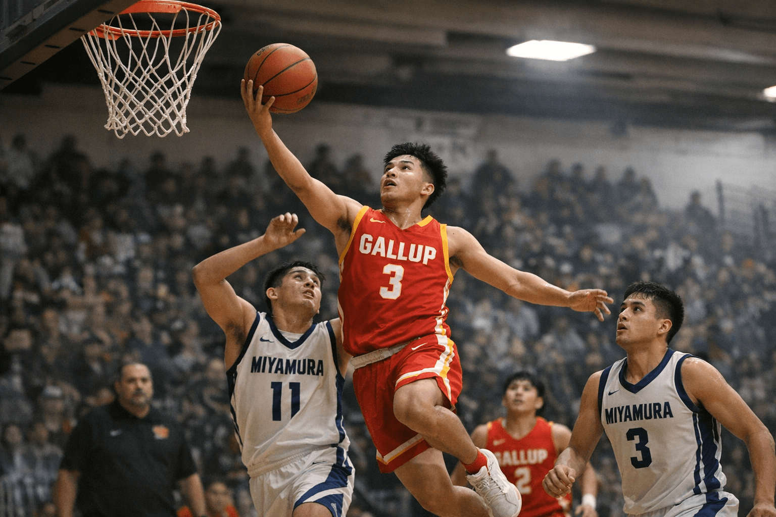 Gallup High Boys Top Miyamura 54-31; MaxPreps Updates Season Stats