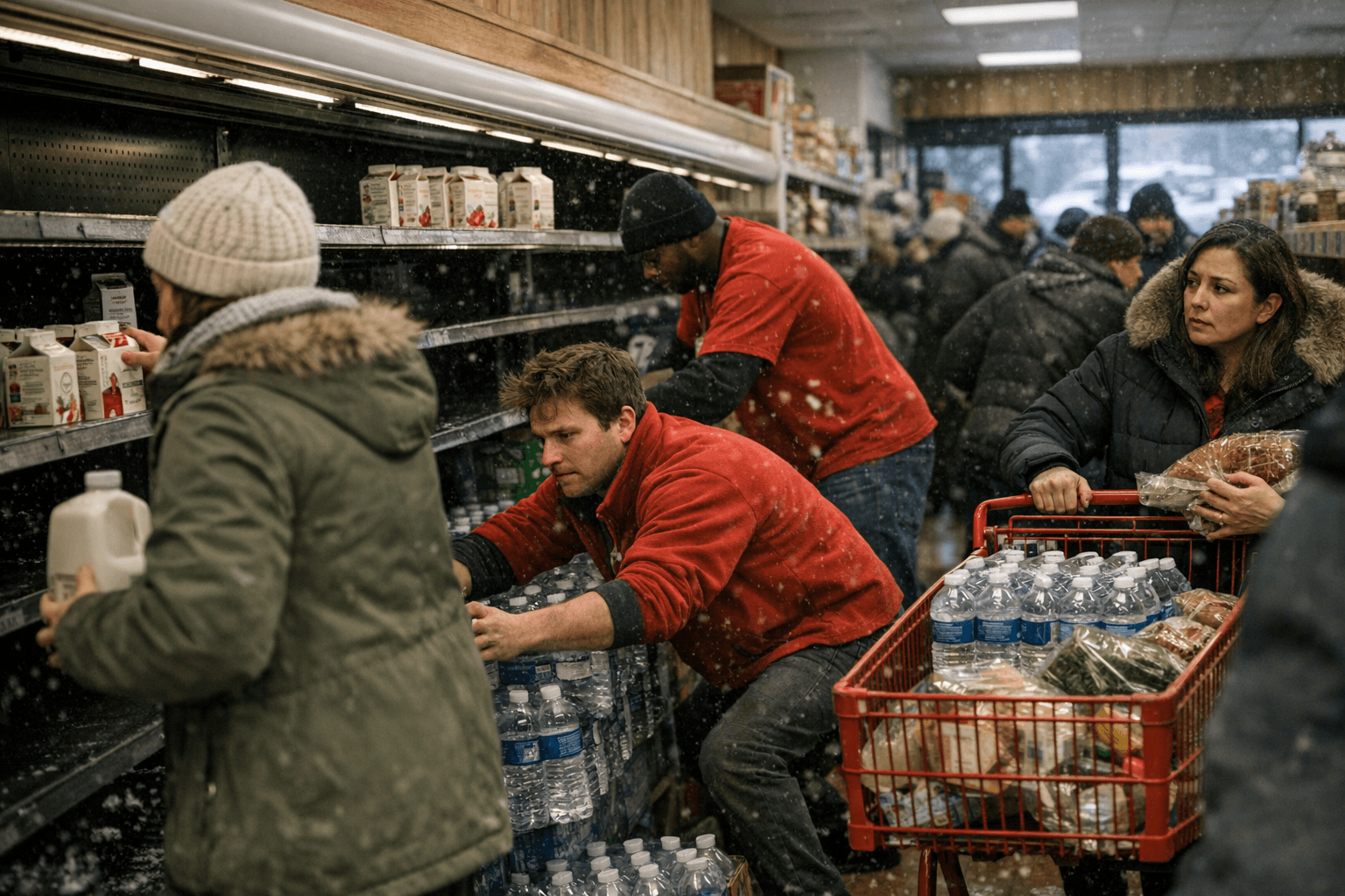 Major Winter Storm Sparks Panic Buying, Strains Trader Joe's Store Crews