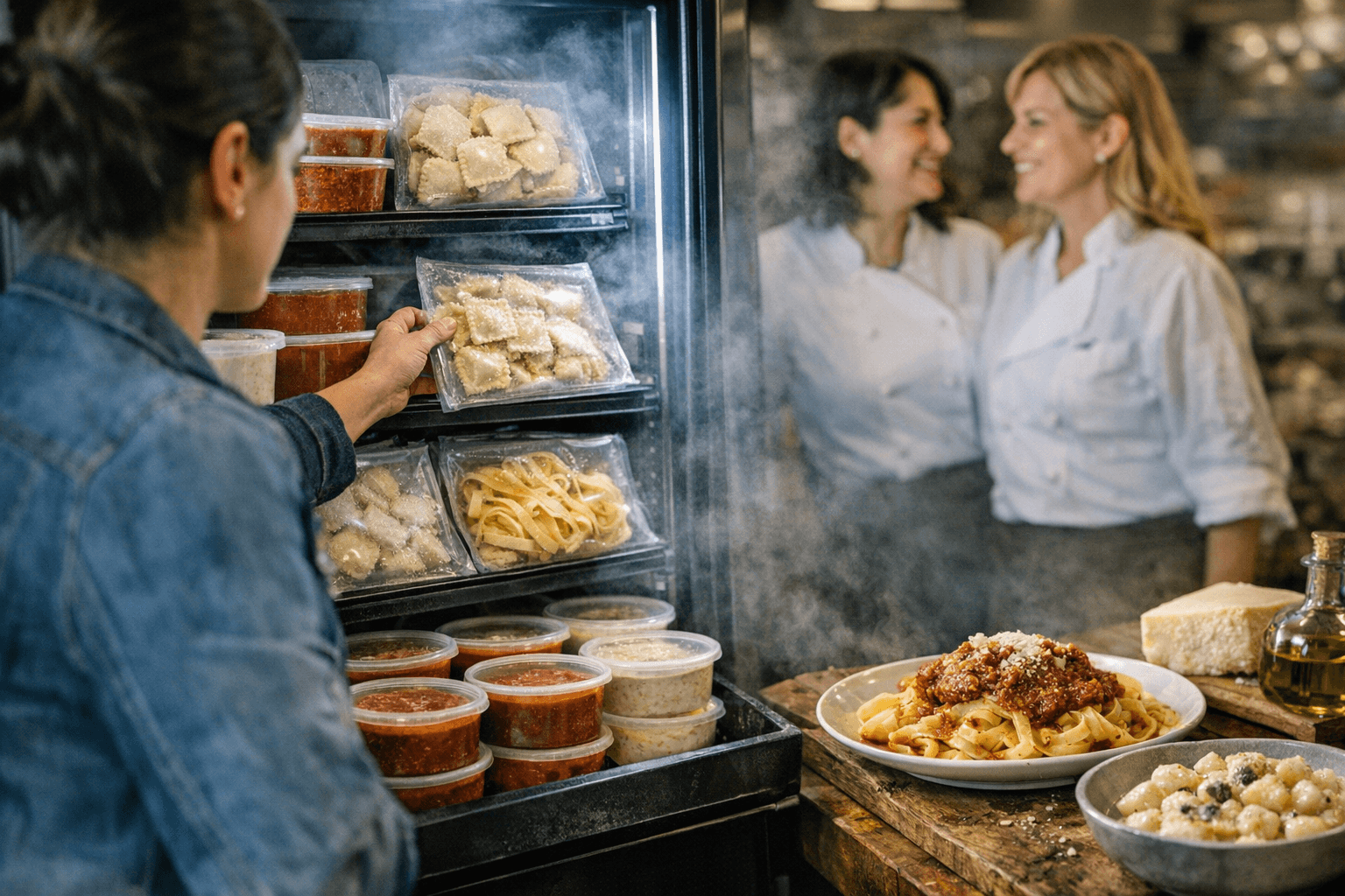 Pasta Sisters Brings Flash-Frozen, Preservative-Free Pastas to Southern California Aisles