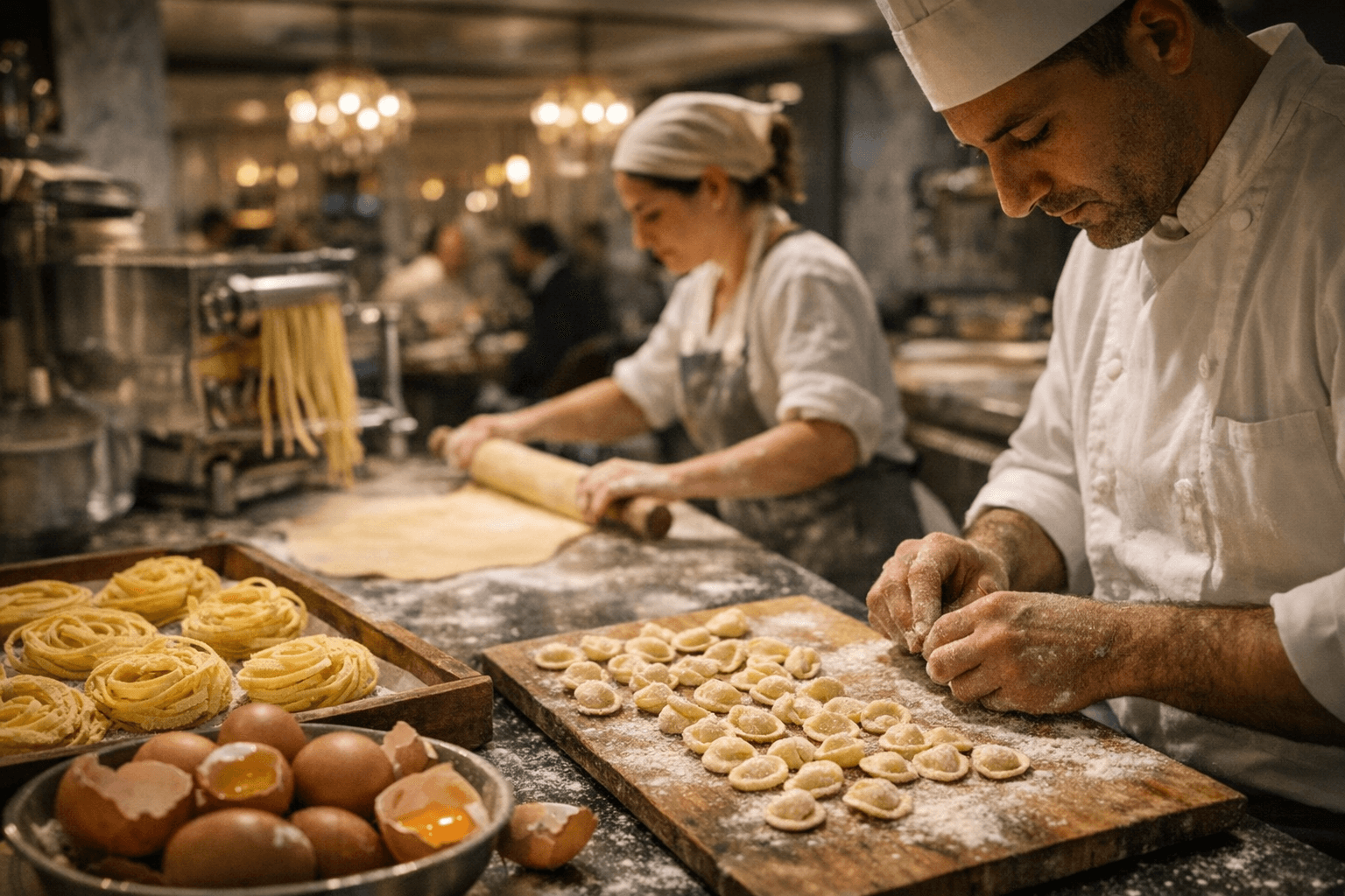 Tortello opens at Royal Lancaster, champions daily handmade regional Italian pasta